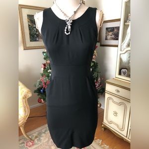 J Crew Almost new black sheath dress with pockets size 0P